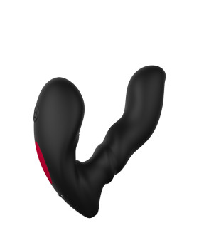 Масажер простати Dreem Toys багатошвидкістний, чорний, 12 х 3.2 см - No Taboo