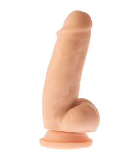 Фаллоимитатор реалистичный Mr. Dixx на присоске, бежевый, 18 х 4.9 см - No Taboo