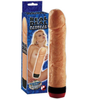 Вибратор реалистичный Orion бежевый, 19 х 3.5 см - No Taboo