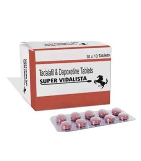 Таблетки для повышения потенции Super Vidalistra, 1 шт - No Taboo