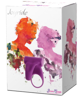 Эрекционное виброкольцо STRubber фиолетовое, 13 х 4.5 см - No Taboo