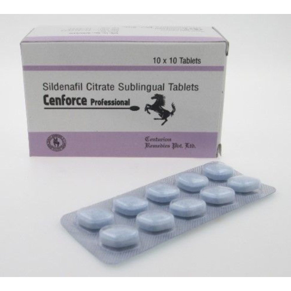 Возбудитель мужской Sildenafil Cenforce Professional, 1 таблетка (45911), zoom