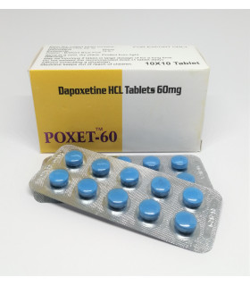 Таблетки для продления полового акта Poxet 60 мг (1шт) - No Taboo