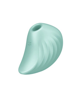 Вакуумный стимулятор Satisfyer Pearl Diver для клитора, мятный, 5 х 6.6 см - No Taboo