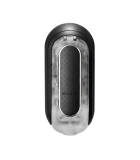 Мастурбатор нереалистичный с вибрацией Tenga - Flip Zero Electronic черный, 20 х 7 см - No Taboo