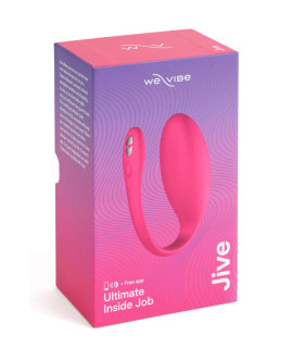 Виброяйцо We-Vibe Jive с управлением с телефона, розовое - No Taboo