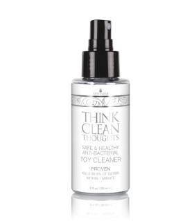 Очиститель для секс-игрушек Sensuva, 59 мл Think Clean Thoughts Anti Bacterial - No Taboo