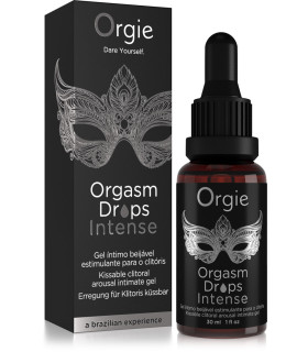 Капельки для разогрева для клитора Orgie Intense, 30 мл - No Taboo