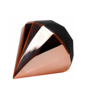 Вакуумный стимулятор клитора Diamond розовое золото - No Taboo