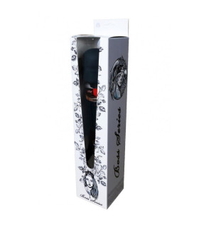 Вибратор-микрофон Boss Series черный, 25 см - No Taboo