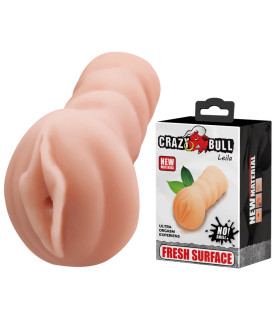 Мастурбатор вагина реалистичный Baile бежевый, 13.5 х 8 см - No Taboo