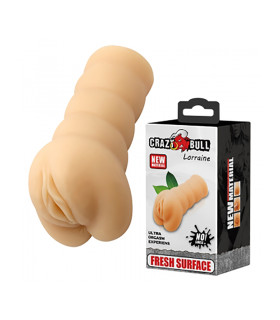 Мастурбатор реалистичный вагина Baile бежевый, 14.8 х 7.3 см - No Taboo