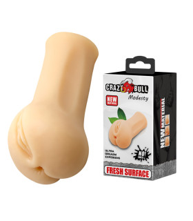 Мастурбатор реалистичный вагина Baile бежевый, 14.6 х 8 см - No Taboo