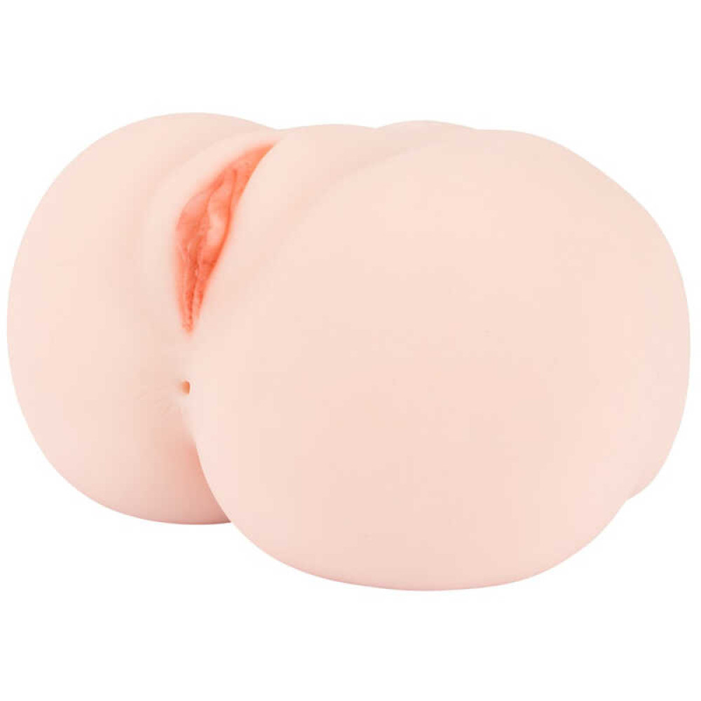 Мастурбатор реалистичный вагина и анус Orion бежевый (44289), zoom