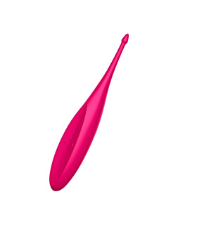 Вибратор для клитора Satisfyer Twirling Fun розовый, 17.8 х 3.2 см - No Taboo