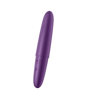 Виброкуля многоскоростная Satisfyer Ultra Power Bullet 6, фиолетовая, 12.7 х 2.2 см - No Taboo