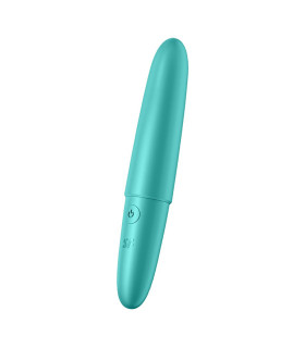 Многоскоростная вибропуля Satisfyer Ultra Power Bullet 6 зелёная, 12.7 х 2.2 см - No Taboo