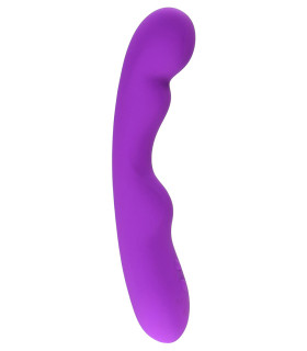 Вибратор-пульсатор Kama Sutra с подсветкой, фиолетовый, 22 х 4.1 см - No Taboo