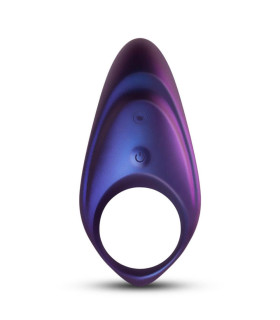 Ерекційне віброкільце без пульта Hueman фіолетове, 3.3 см - No Taboo