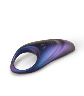 Ерекційне віброкільце без пульта Hueman фіолетове, 3.3 см - No Taboo