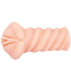 Мастурбатор вагина реалистичный Baile бежевый, 14 х 7 см - No Taboo