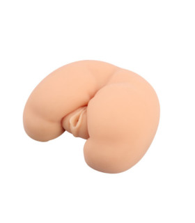 Мастурбатор полуторс реалистичный с вибрацией Chisa, киберкожа, бежевый, 26 х 7.5 см - No Taboo