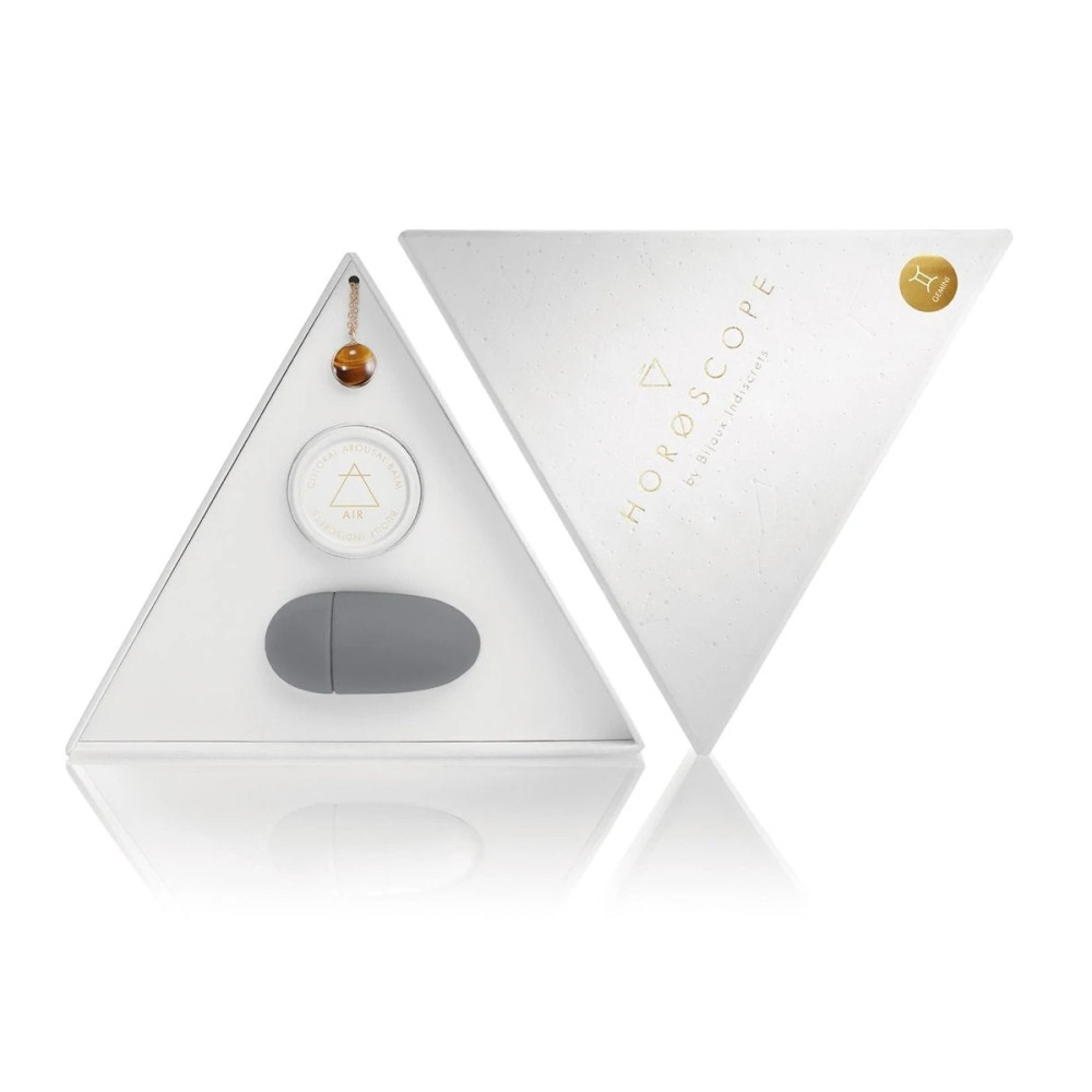 Набір з підвіскою Gemini (Близнюки), Bijoux Indiscrets Horoscope, 3 предмети (45132), zoom