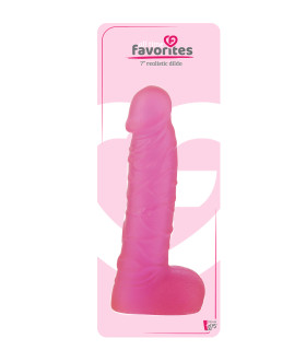 Фалоімітатор реалістичний Dream Toys рожевий, 13 х 3.5 см - No Taboo