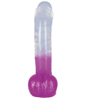 Фаллоимитатор реалистичный Orion на присоске, прозрачно-фиолетовый, 19 х 3.5 см - No Taboo