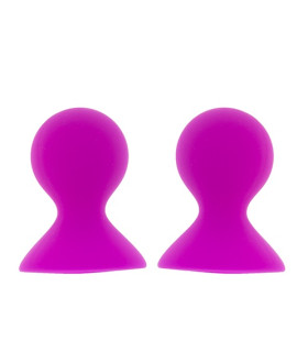 Вакуумные помпы для сосков Dream Toys розовые, 7 см - No Taboo