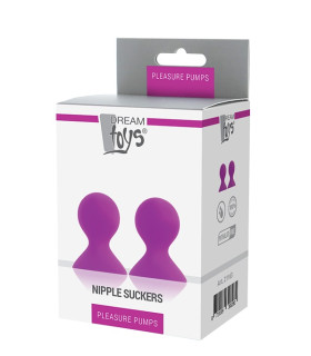 Вакуумные помпы для сосков Dream Toys розовые, 7 см - No Taboo