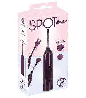 Вибратор для точечной стимуляции универсальный You2Toys бордовый, 14.5 х 1.3 см - No Taboo