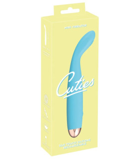 Вибратор для точки G Cuties голубой, 18.7 х 3.1 см - No Taboo