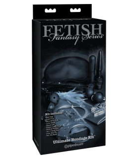 Набор для БДСМ Pipedream Fetish Fantasy, 10 предметов, черный - No Taboo