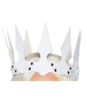 Корона с острыми зубцами Leg Avenue белая - No Taboo
