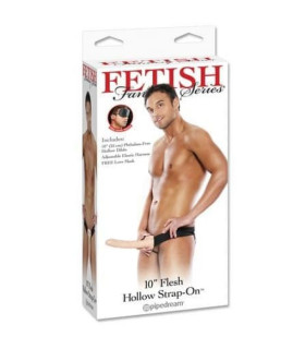 Фаллопротез реалистичный Pipedream Fetish Fantasy на трусиках, бежевый, 25 х 4.3 см - No Taboo