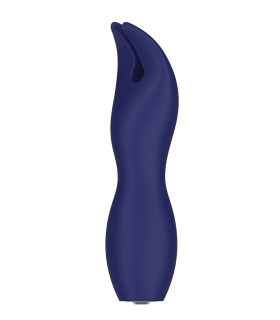 Универсальный вибратор Dream Toys Blue Evolution, синий, 13 х 3.3 см - No Taboo
