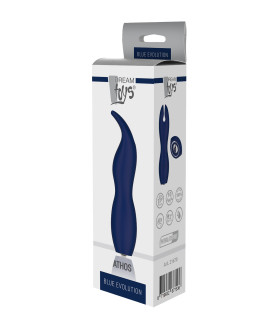 Универсальный вибратор Dream Toys Blue Evolution, синий, 13 х 3.3 см - No Taboo