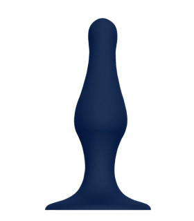 Анальная пробка M Dream Toys синяя, 12.7 х 3.5 см - No Taboo