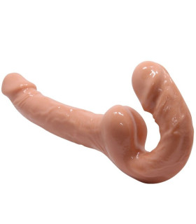 Страпон безремневой реалистичный Pretty Love бежевый, 15.1 х 4.2 см - No Taboo