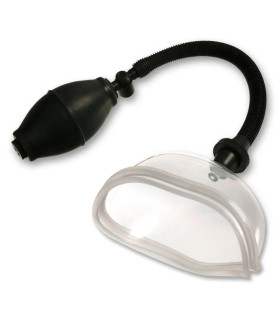 Вакуумная помпа женская повышенной интенсивности Pipedream с грушей, прозрачная - No Taboo