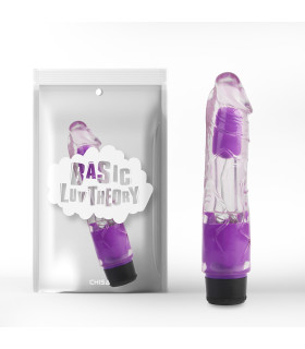 Вибратор реалистичный Chisa фиолетовый, 20 х 4.2 см - No Taboo