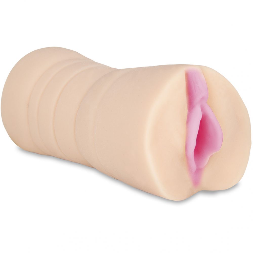 Мастурбатор вагіна реалістичний Hustler бежевий, 13 х 6 см (53552), zoom