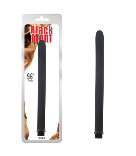 Насадка-трубка на анальный душ Chisa черная, 32.7 х 2.2 - No Taboo