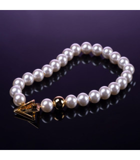 Ошейник с позолотой UPKO Moist Eyes жемчужный - No Taboo