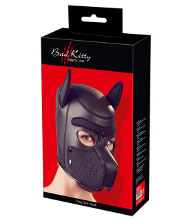 БДСМ маска собаки, черная, Bad Kitty - No Taboo