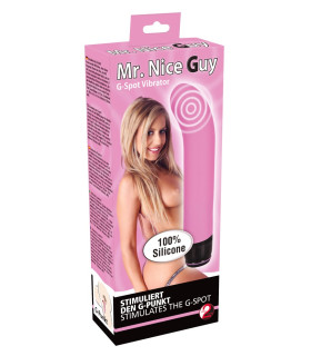 Вибратор для точки G Orion розовый, 23 х 4 см - No Taboo