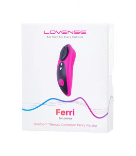 Вибратор в трусики Lovense с подключением к приложению, розовый, 7.3 х 2.5 - No Taboo