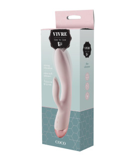 Вібратор-кролик Dream Toys рожевий, 22.9 х 4.1 см - No Taboo