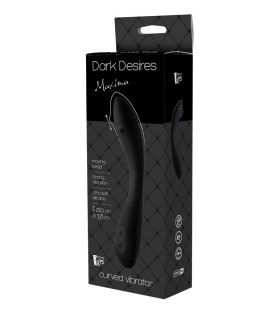 Вібратор з кулькою для точки G Dream Toys чорний, 21 х 3.8 см - No Taboo